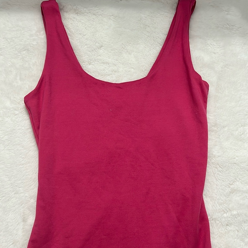 pink bodysuit